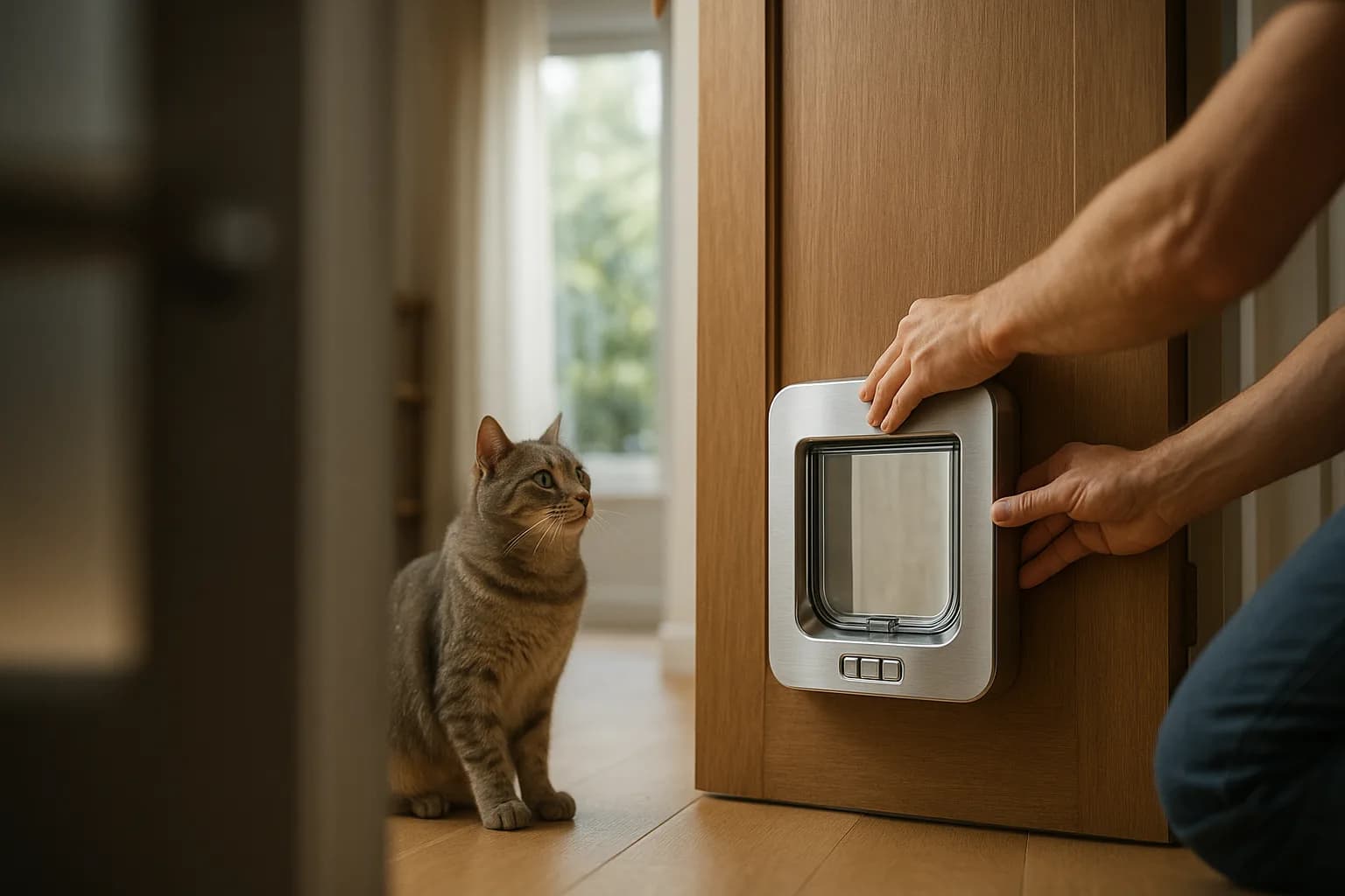 Chatières électroniques pour portes en verre : faites le bon choix